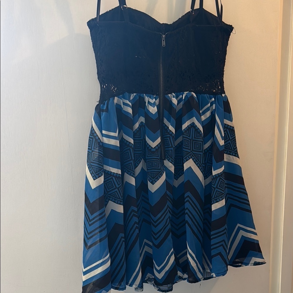 Material Girl Black Dress with Spaghetti Straps - Picture 5 of 5